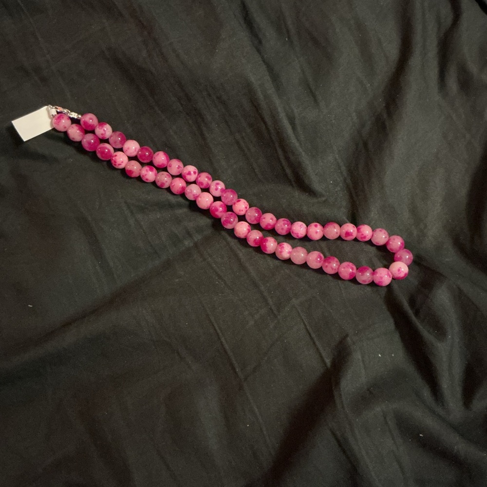Sugar Agate Beaded Necklace 308.5 ctw (18 in)